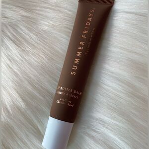 Summer Fridays Hot Cocoa lip butter